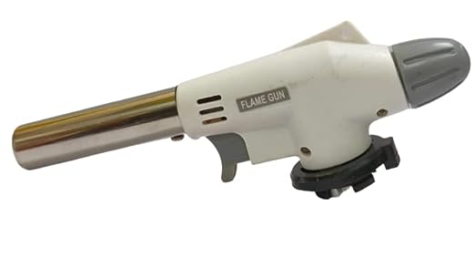 Flame Gun Butane Gas Blow Torch for Outdoor BBQ Tool Burner Flamethrower Welding Gun