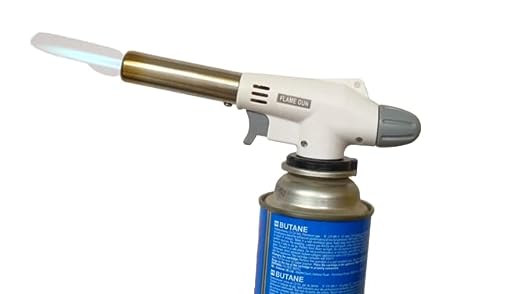 Flame Gun Butane Gas Blow Torch for Outdoor BBQ Tool Burner Flamethrower Welding Gun