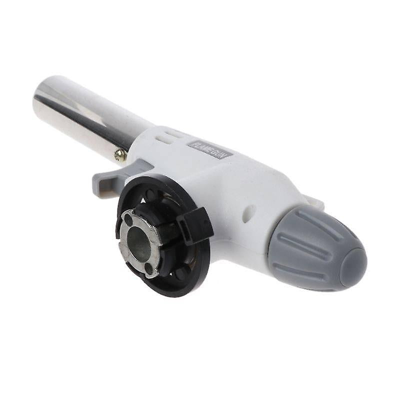 Flame Gun Butane Gas Blow Torch for Outdoor BBQ Tool Burner Flamethrower Welding Gun