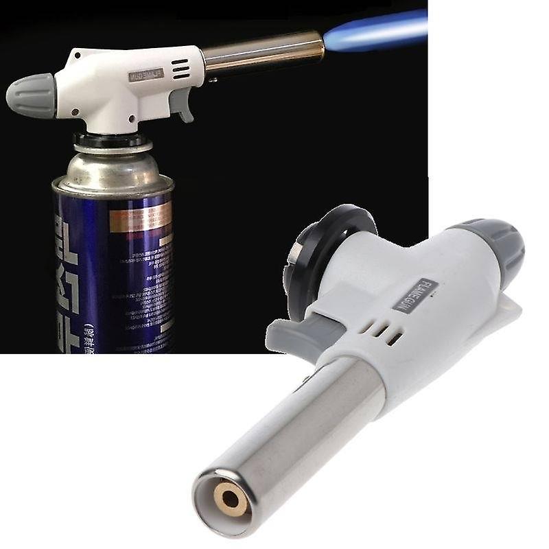 Flame Gun Butane Gas Blow Torch for Outdoor BBQ Tool Burner Flamethrower Welding Gun