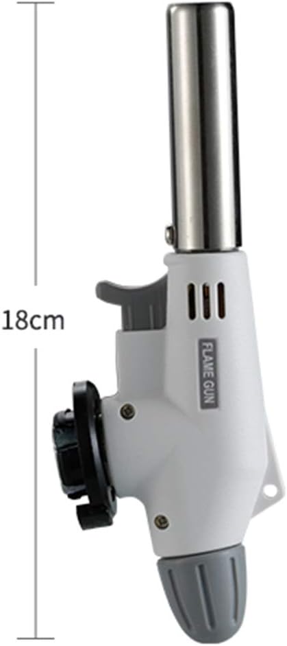 Flame Gun Butane Gas Blow Torch for Outdoor BBQ Tool Burner Flamethrower Welding Gun