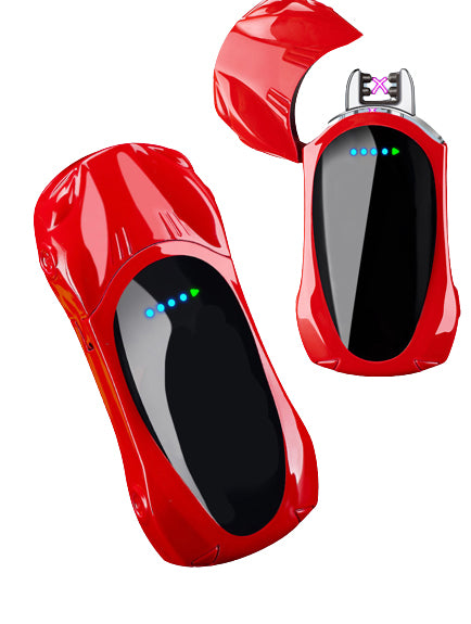 Sports Car Double Arc Lighter - Windproof & USB Rechargeable