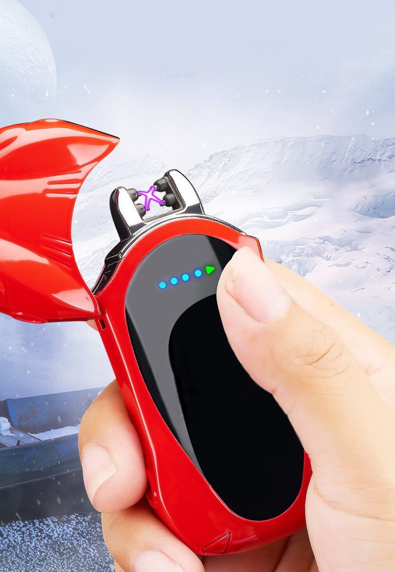 Sports Car Double Arc Lighter - Windproof & USB Rechargeable