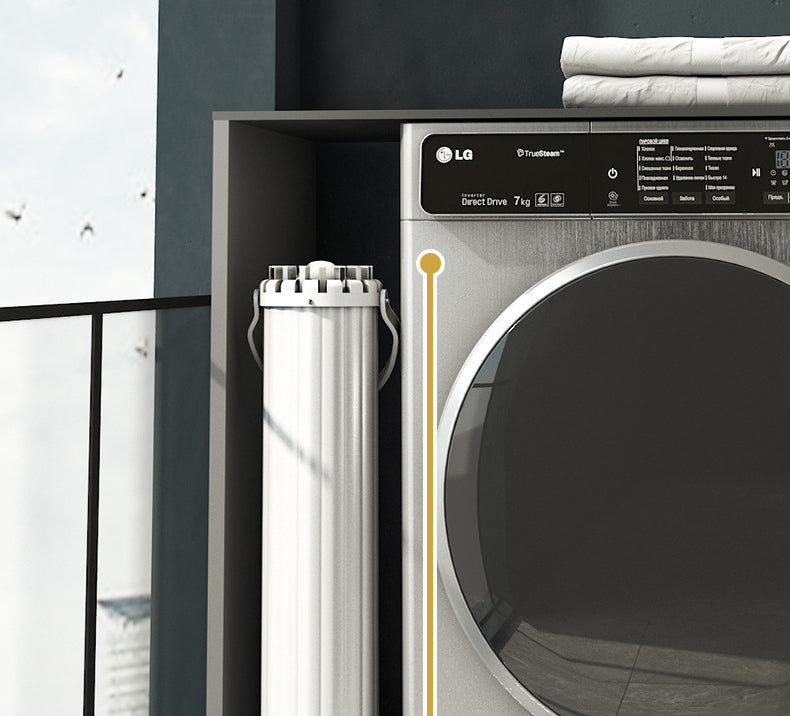 Elegant Retractable Octopus Tripod Wooden Top Clothes Hanging Rack