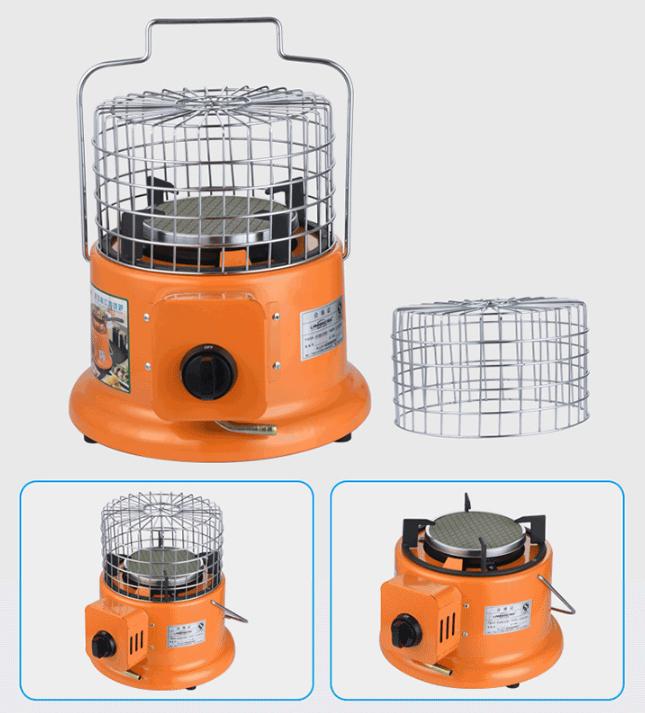 2-in-1 Portable Gas Heater & Cooking Stove for Outdoors