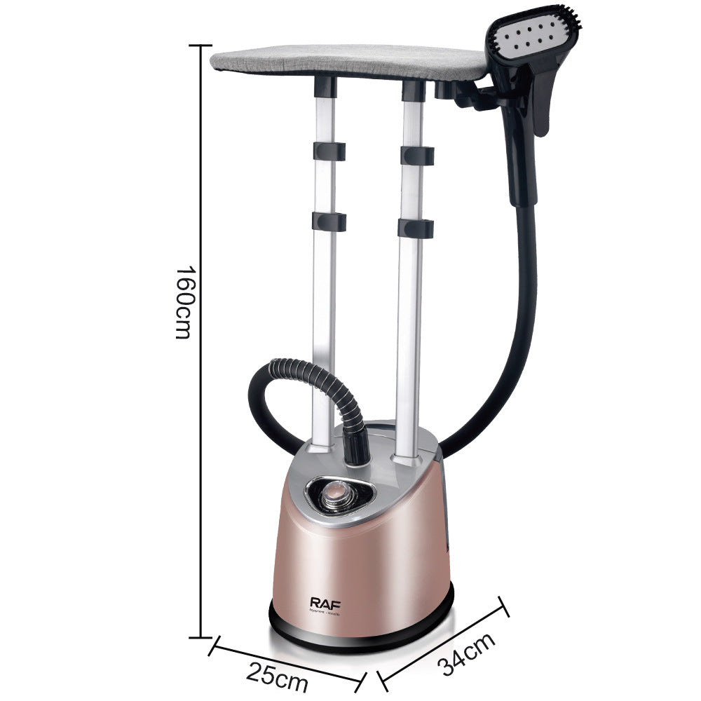 2-in-1 RAF 3.2L Garment Steamer with Ironing Board Attachment & Adjustable Double Pole - 2000W