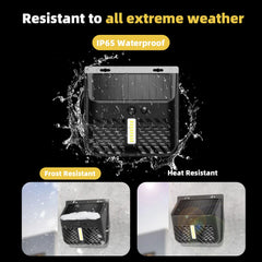 2-in-1 Motion Activated LED Wall Lamp with Bug Zapper