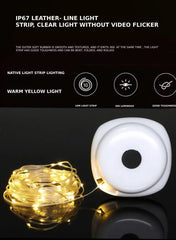 Rechargeable LED Light Strip for Camping & Tent Decoration - 10m Length
