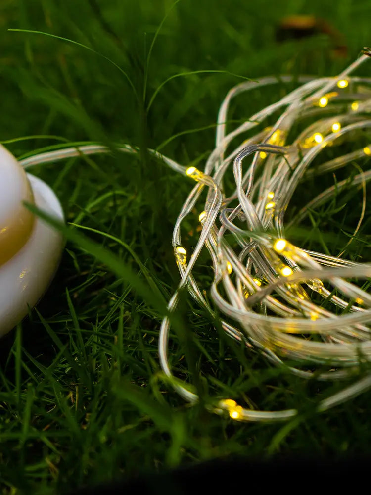 Rechargeable LED Light Strip for Camping & Tent Decoration - 10m Length
