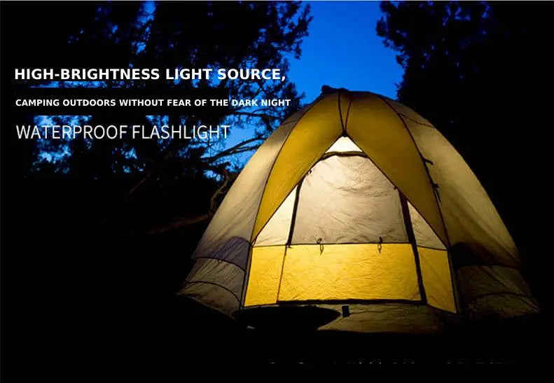 Rechargeable LED Light Strip for Camping & Tent Decoration - 10m Length