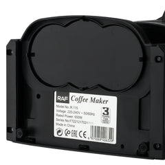 RAF 5-in-1 650W Multifunctional Coffee Maker with Twin Brewing Cycle - 420 ML