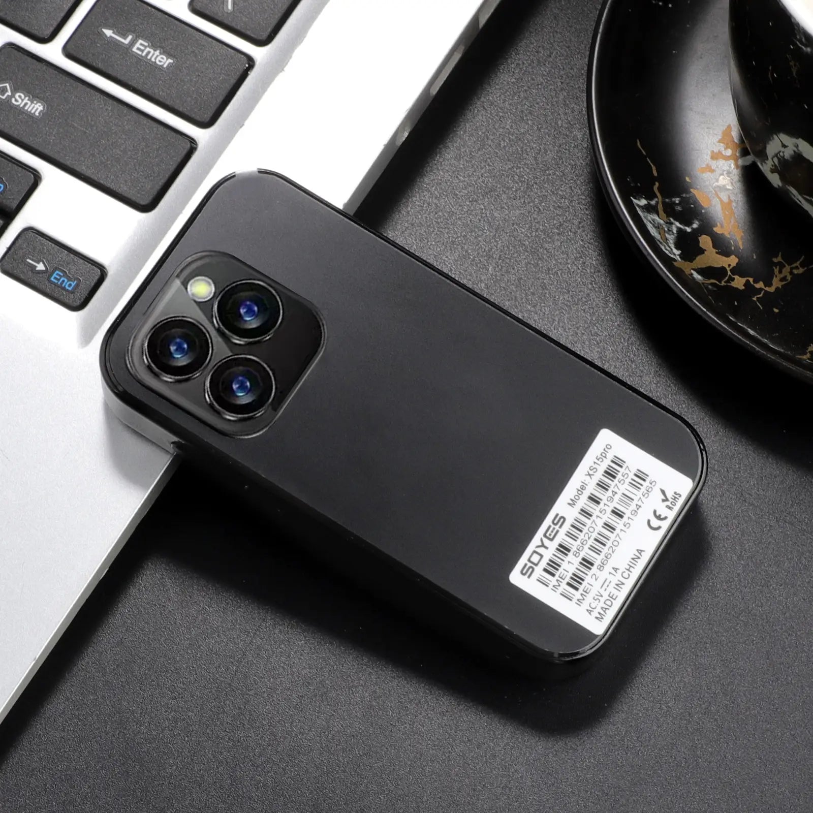 Soyes Mini 4G Smartphone with Android 10.0, 2GB RAM & 16GB Storage - 3.0-inch Display