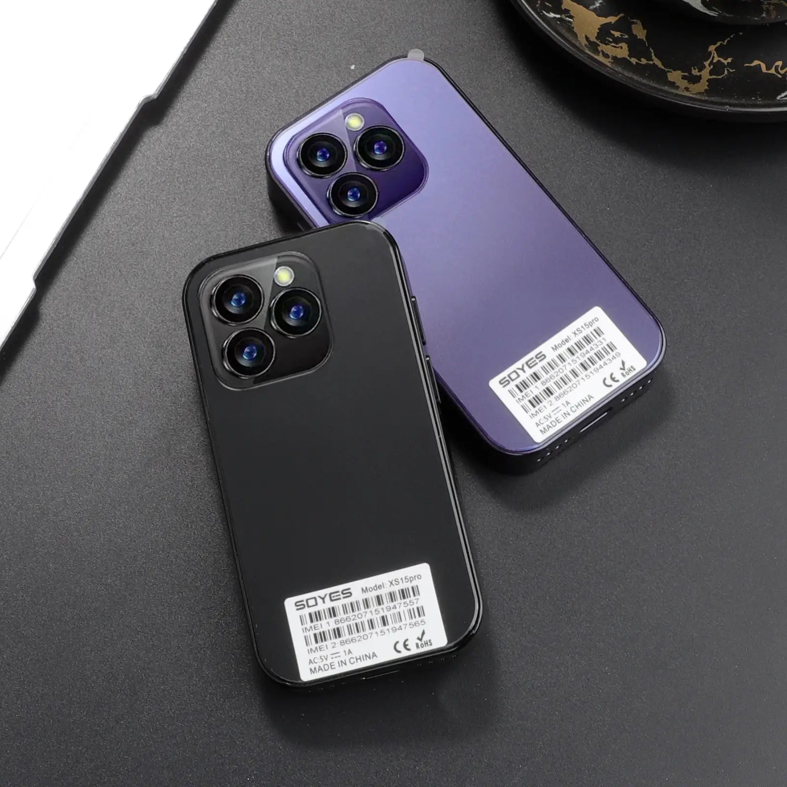 Soyes Mini 4G Smartphone with Android 10.0, 2GB RAM & 16GB Storage - 3.0-inch Display