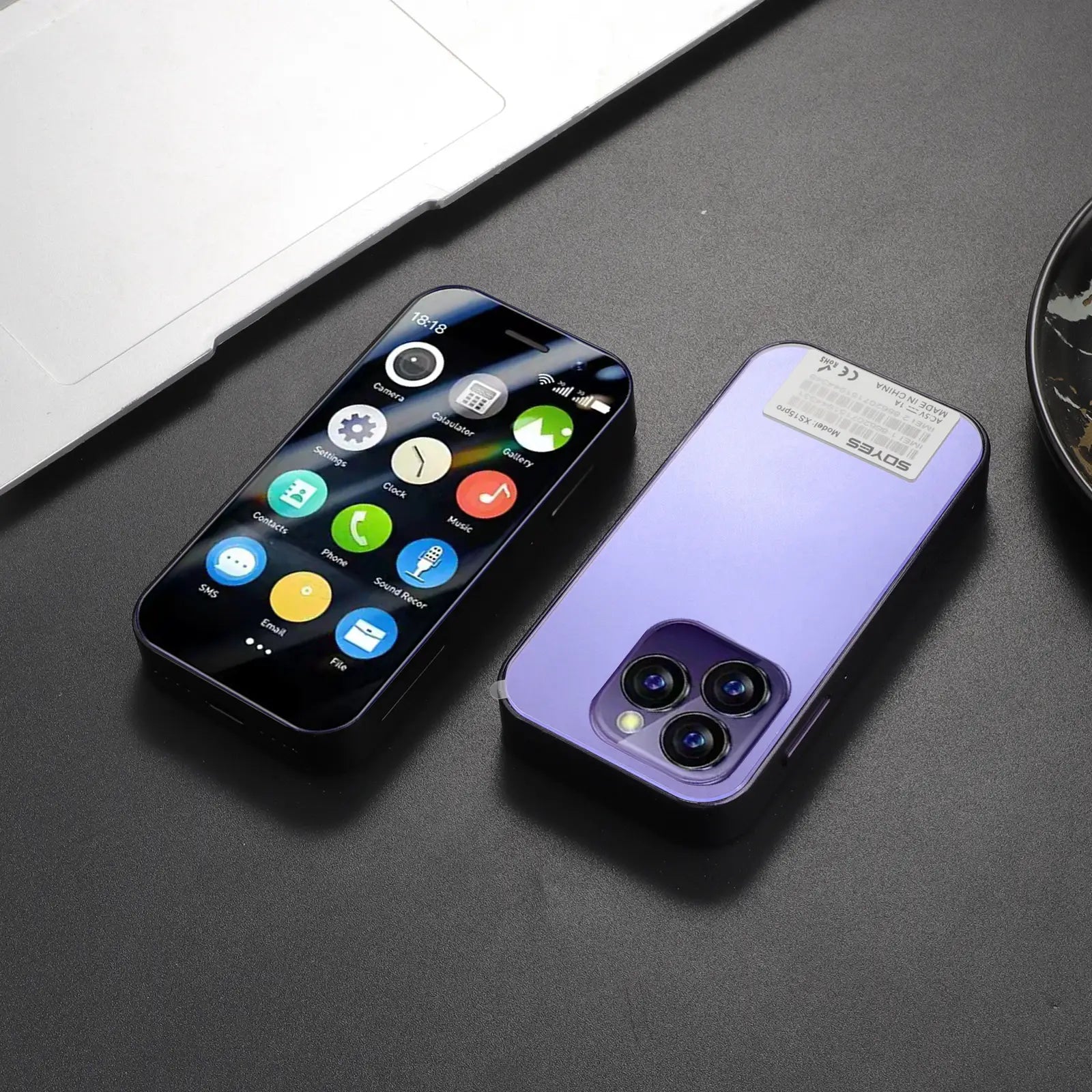 Soyes Mini 4G Smartphone with Android 10.0, 2GB RAM & 16GB Storage - 3.0-inch Display