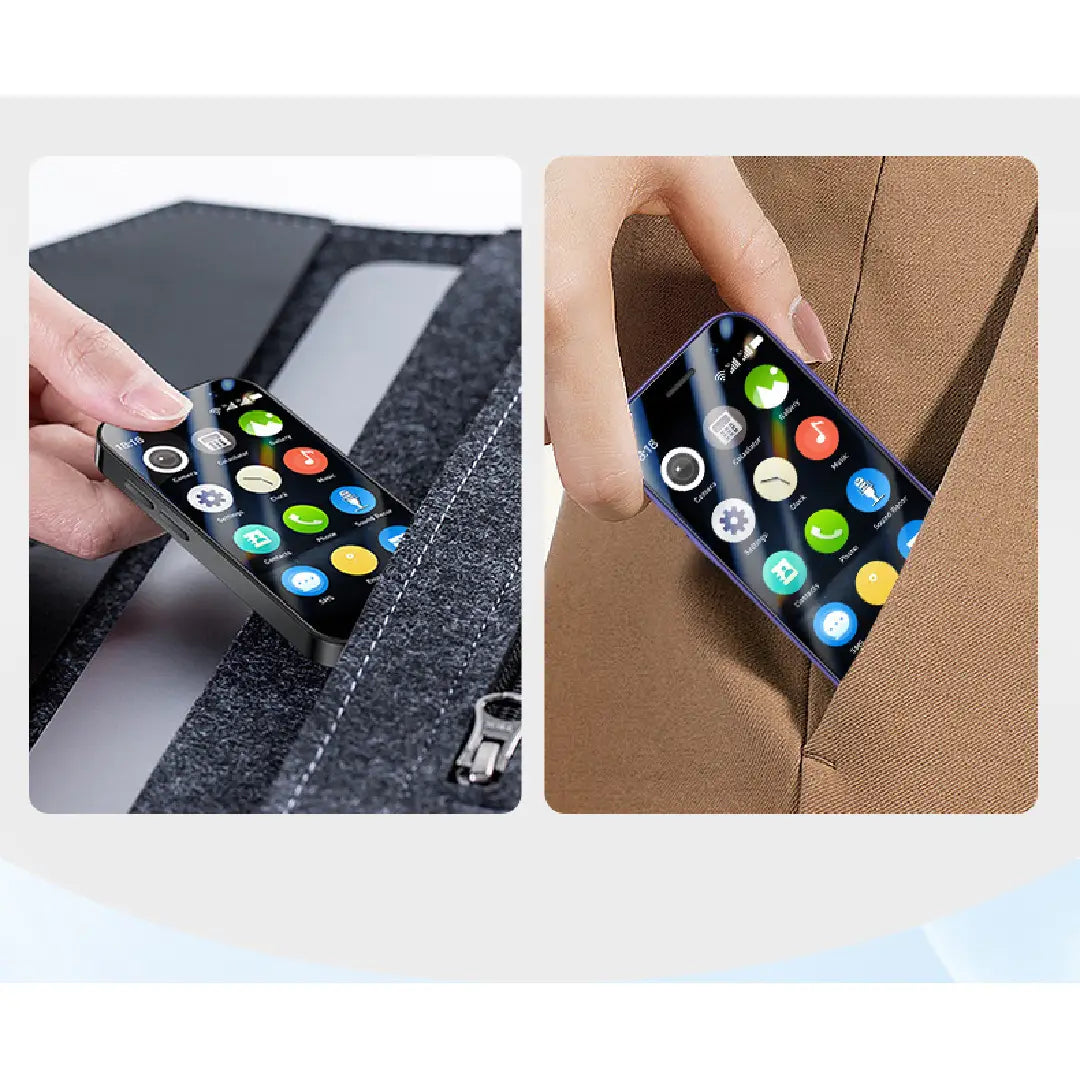Soyes Mini 4G Smartphone with Android 10.0, 2GB RAM & 16GB Storage - 3.0-inch Display