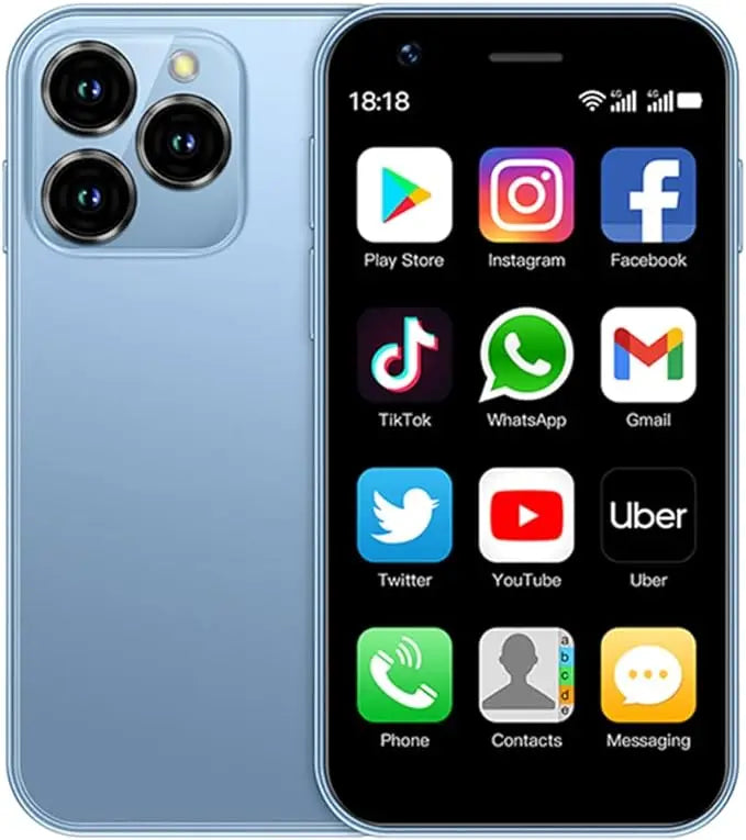 Soyes Mini 4G Smartphone with Android 10.0, 2GB RAM & 16GB Storage - 3.0-inch Display
