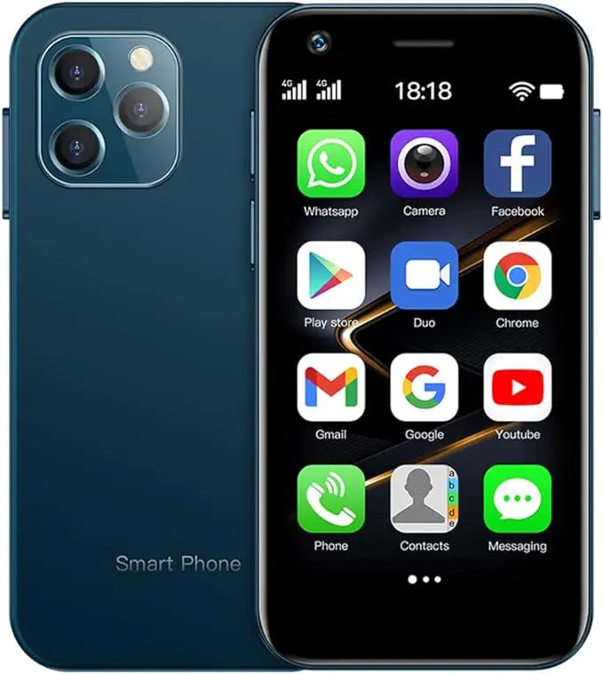 Soyes Mini 4G Smartphone with Android 10.0, 2GB RAM & 16GB Storage - 3.0-inch Display