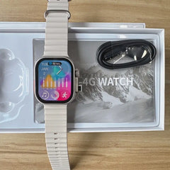 Smart 4G SIM Card Android Smartwatch with Camera & Fitness Tracker