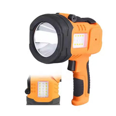 Ultra-Bright 500W Rechargeable LED Multifunctional Searchlight with Power Bank and Stand