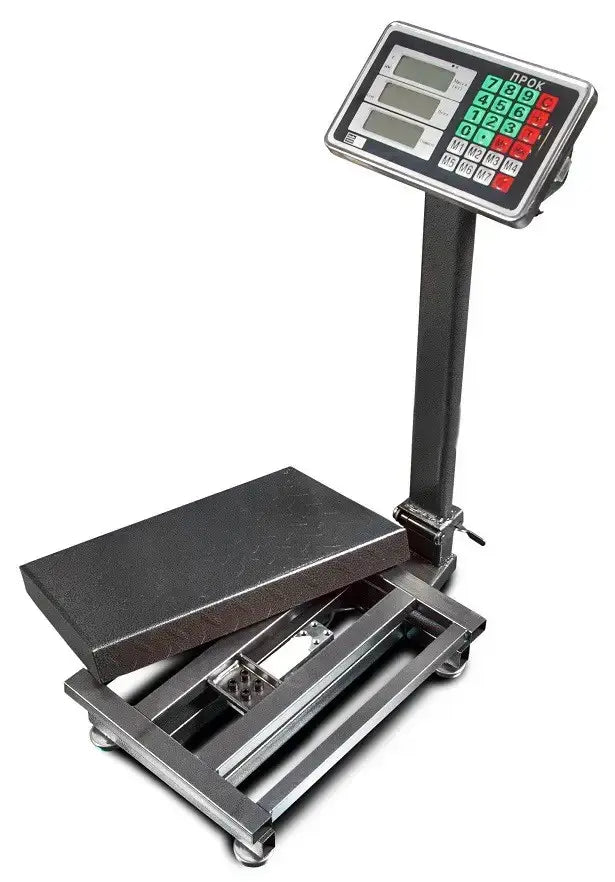 Wireless Rechargeable High-Capacity Electronic Digital Platform Weighing Scale - 200KG Capacity with LED Display