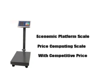 Wireless Rechargeable High-Capacity Electronic Digital Platform Weighing Scale - 200KG Capacity with LED Display