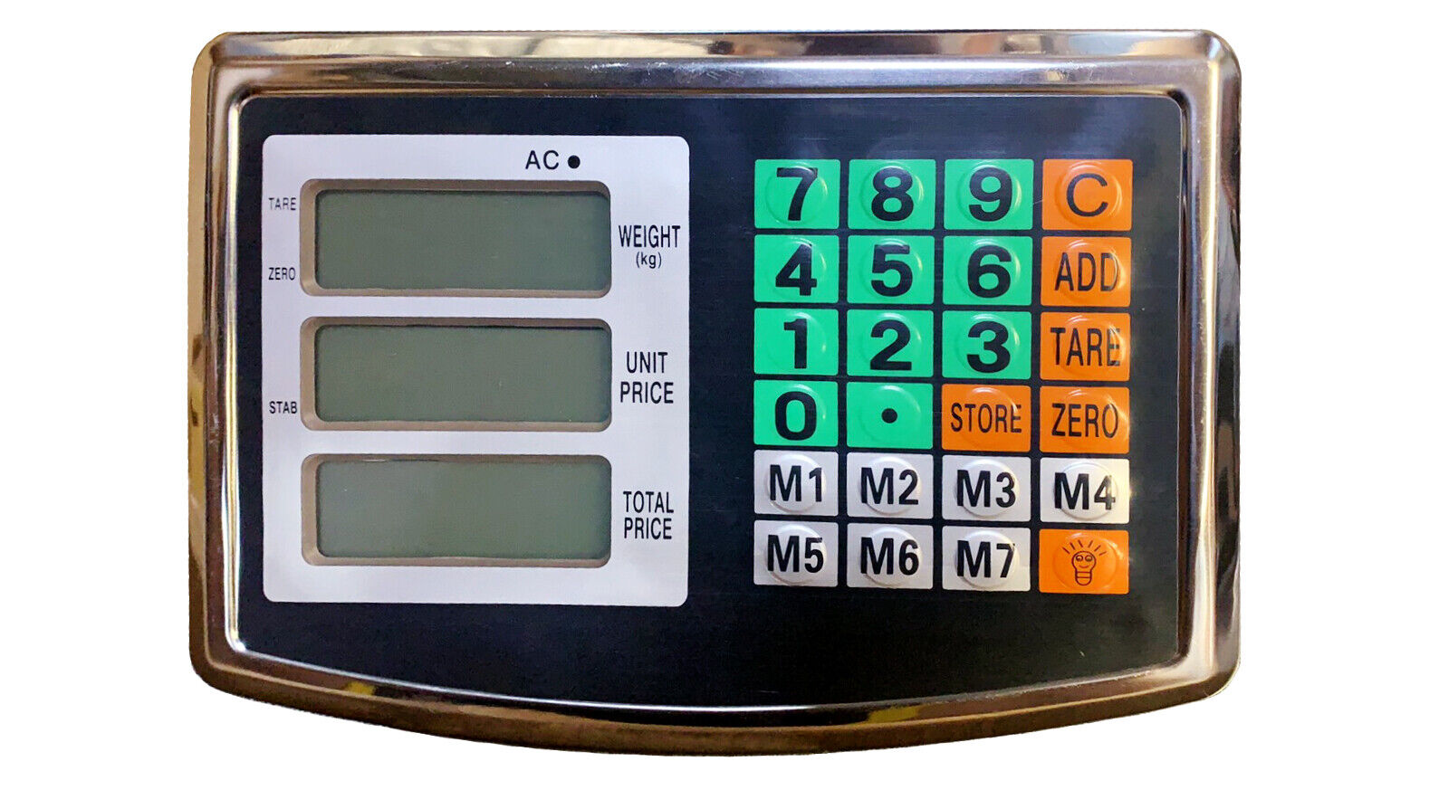 Wireless Rechargeable High-Capacity Electronic Digital Platform Weighing Scale - 200KG Capacity with LED Display