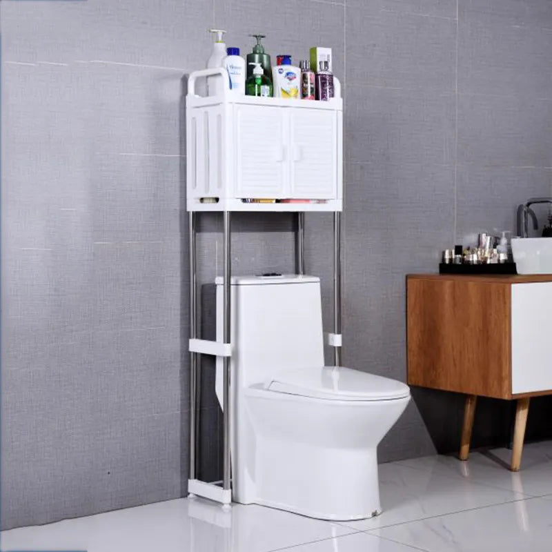 Over-The-Toilet Bathroom Storage Rack with 2 Shelves