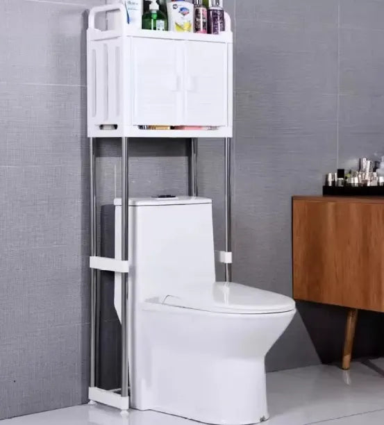 Over-The-Toilet Bathroom Storage Rack with 2 Shelves