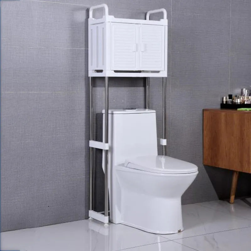 Over-The-Toilet Bathroom Storage Rack with 2 Shelves