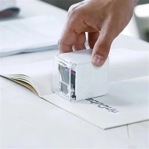Portable Handheld Multi-Color Inkjet Bluetooth Printer for Multipurpose Usage