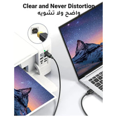 Mowsil USB 2.0 Type-A to Type-B Printer Cable – 480Mbps High-Speed 1.8mtr