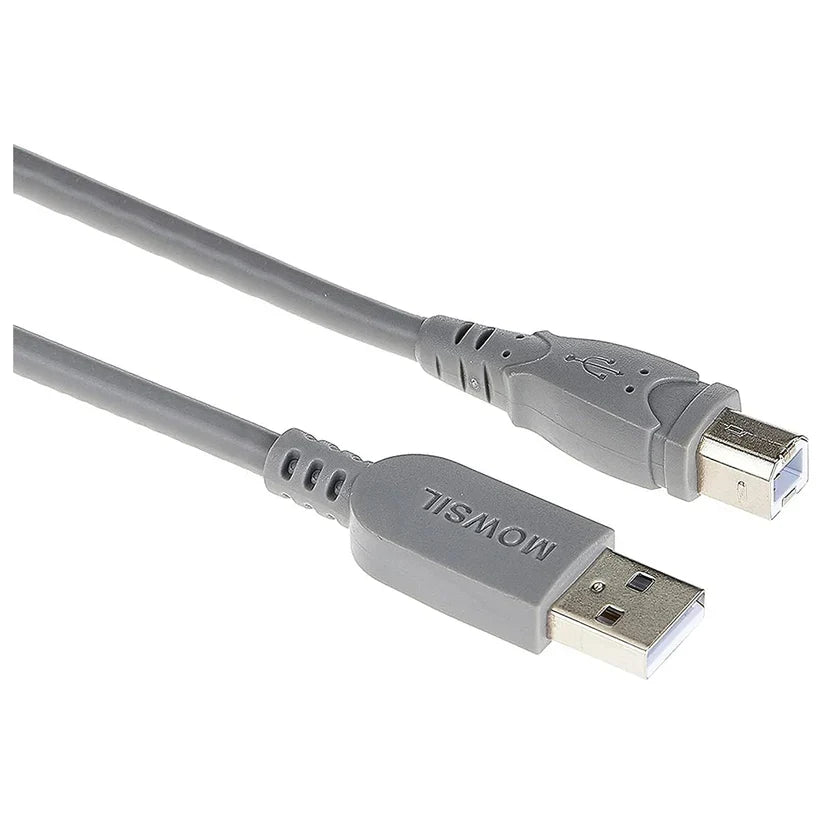 Mowsil USB 2.0 Type-A to Type-B Printer Cable – 480Mbps High-Speed 3mtr