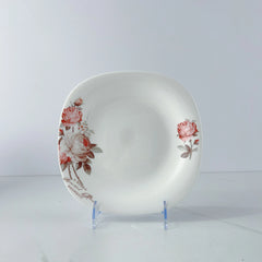 Elegant 24 Piece Tableware Set with Rose Pattern