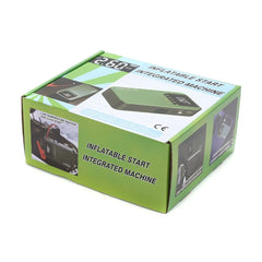 3-in-1 Multifunctional Car Jump Starter with Powerbank & Built-In Wireless Air Pump & Dual Cylinder Inflator - 12V & 150W