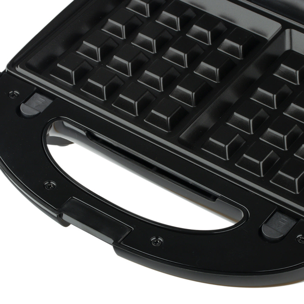 RAF 6-in-1 Multi-Functional Sandwich Maker with Interchangeable Plates for Donut, Waffle, Steak, Nutty Cakes & Shell Shape Baking