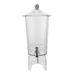 Large Capacity 4.5L Plastic Material Beverage Water Dispenser Jug with 5 Plastic Glass Set