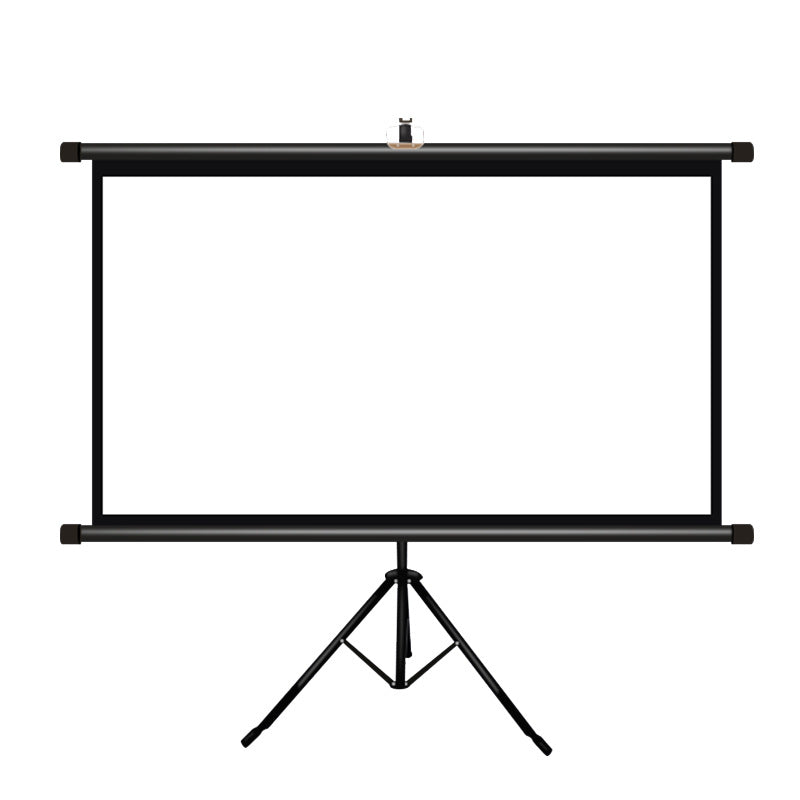 Premium HD Tripod Projection Screen with Adjustable Stand & Wall Mount | 16:9 Matte White Wrinkle-Free Projection Fabric | 178° Wide Viewing Angle | 1.0 Gain Portable Indoor & Outdoor Movie, Gaming & Presentation Projector Screen - 84" / 100"