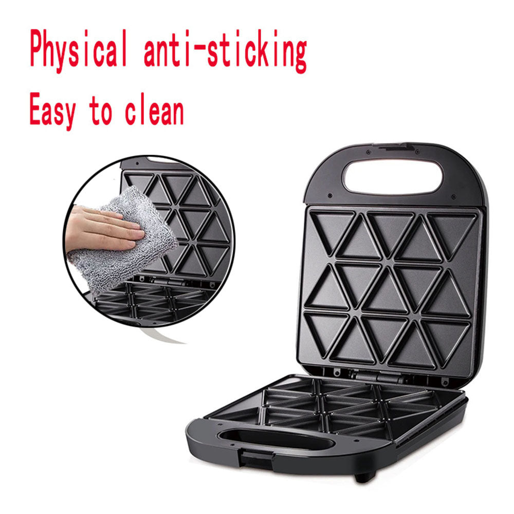 RAF Electric Non-Stick Samosa & Snack Maker & Pocket Grill Press - 1400W with 8-Triangular Slots