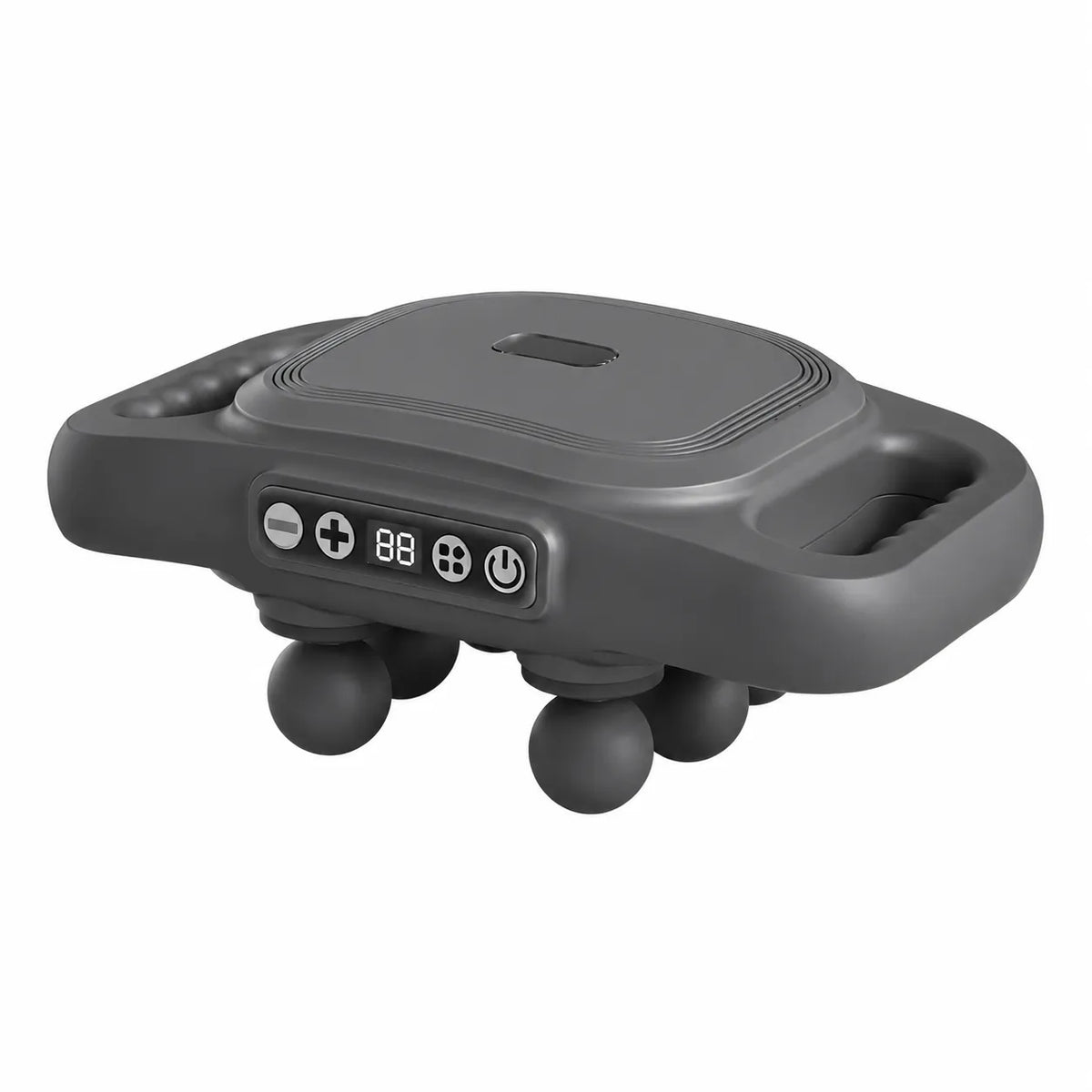 Premium Muscle Massage Gun with 6 Massage Heads, LCD Display, Deep Tissue Percussion Therapy, 5+ Speed Levels, 15W Rechargeable Cordless Body Massager, 2000mAh Battery