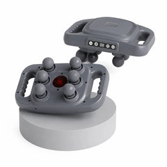 Premium Muscle Massage Gun with 6 Massage Heads, LCD Display, Deep Tissue Percussion Therapy, 5+ Speed Levels, 15W Rechargeable Cordless Body Massager, 2000mAh Battery