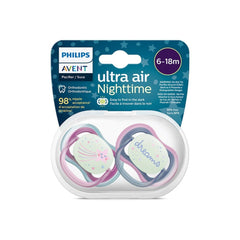 Philips Avent Sthr Air Nighttime 6-18M عبوة من 2