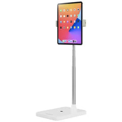Porodo 360° Multifunctional Phone and Tablet Holder with Extendable Pole, Adjustable Height, Swivel Hinge and Multi-Device Compatibility