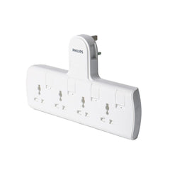 Philips Power Socket 3 Bs Fuse Plug With Individual Lighting Switch 13a 250v~ 3250w