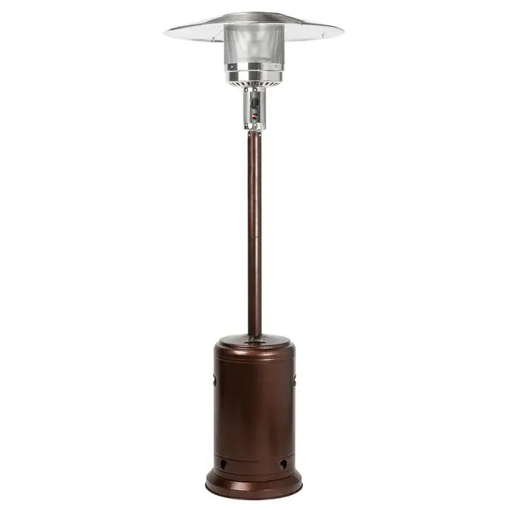 High-Powered Vertical Outdoor Gas Patio Heater - 13000W - Brown
