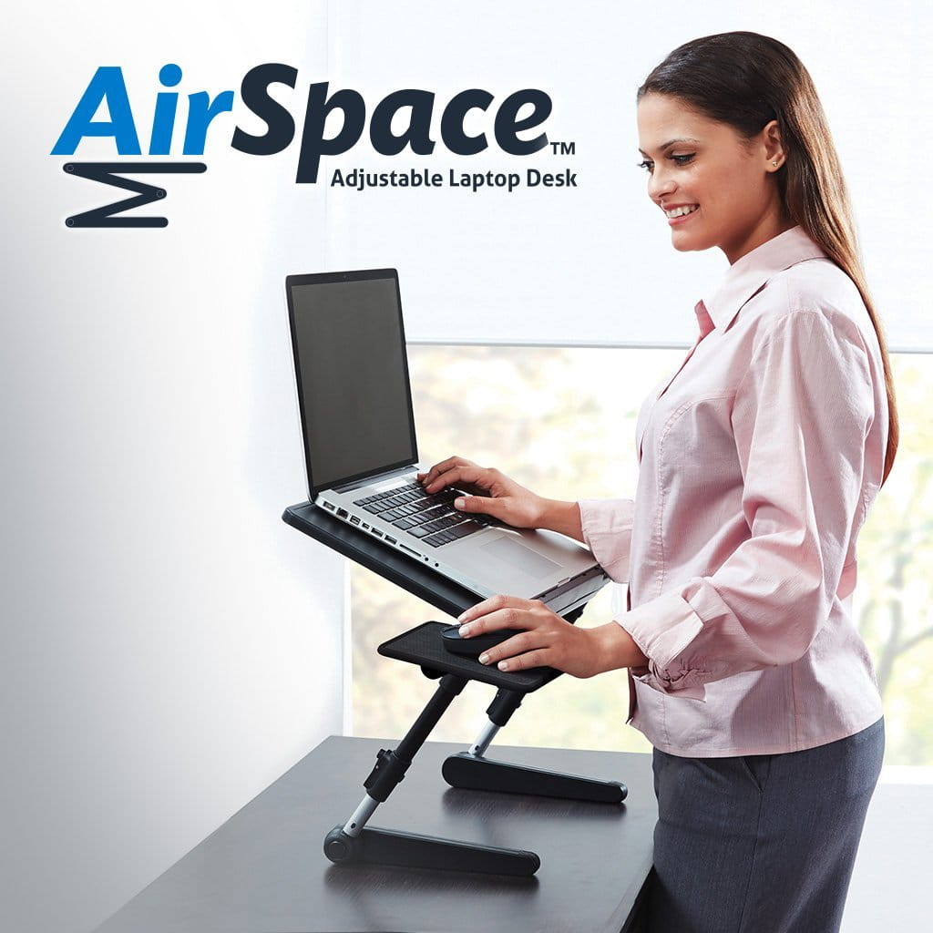 Portable Adjustable Extendable Laptop Desk Stand & Study Table