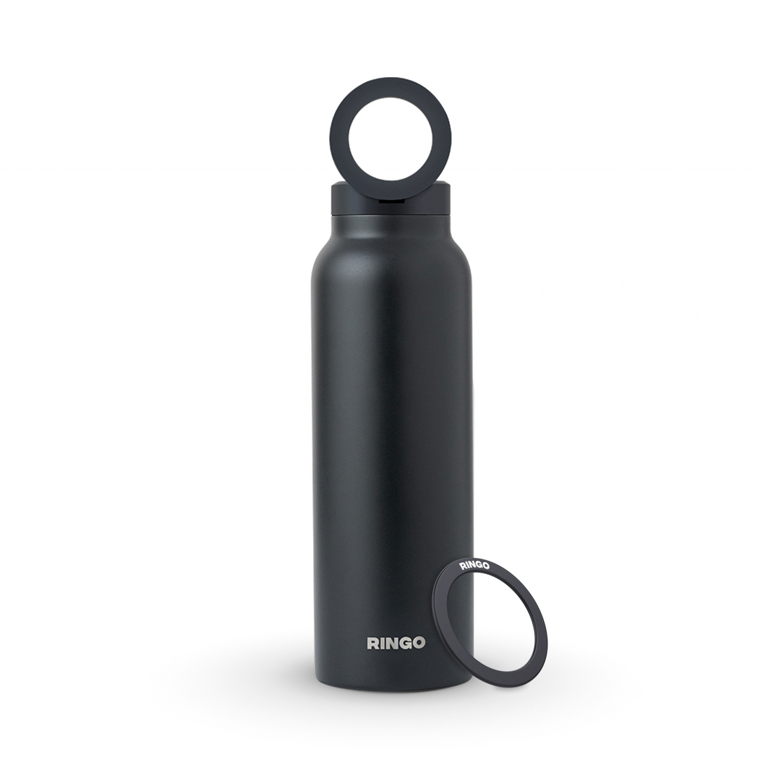Ringo Water Bottle  32 OZ - SCREW LID 946 ml - Black