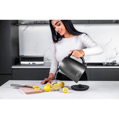 Black and Decker Premium Steel Kettel 1.7L 2200 W, Overheat protection – SSJC175-B5
