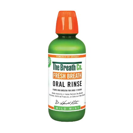 The Breath Co Mild Mint Oral Rinse