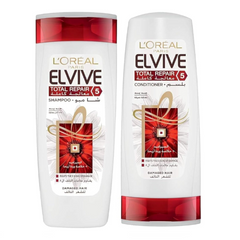 L'Oreal Elvive Total Repair 5 Shampoo 400Ml + Conditioner 360 Ml Set (Special Price)