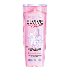 L'Oreal Elvive Glycolic Gloss Shampoo 400Ml (Buy 2 Get 1 Free)